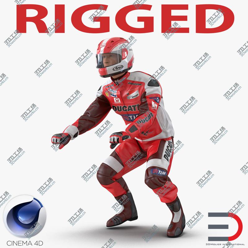 images/goods_img/20210313/Motorcycle Rider 2 Rigged for Cinema 4D/1.jpg